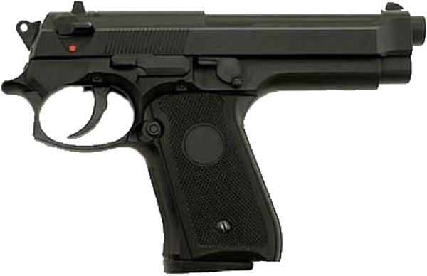 Pistolet utilise 1 fois 2